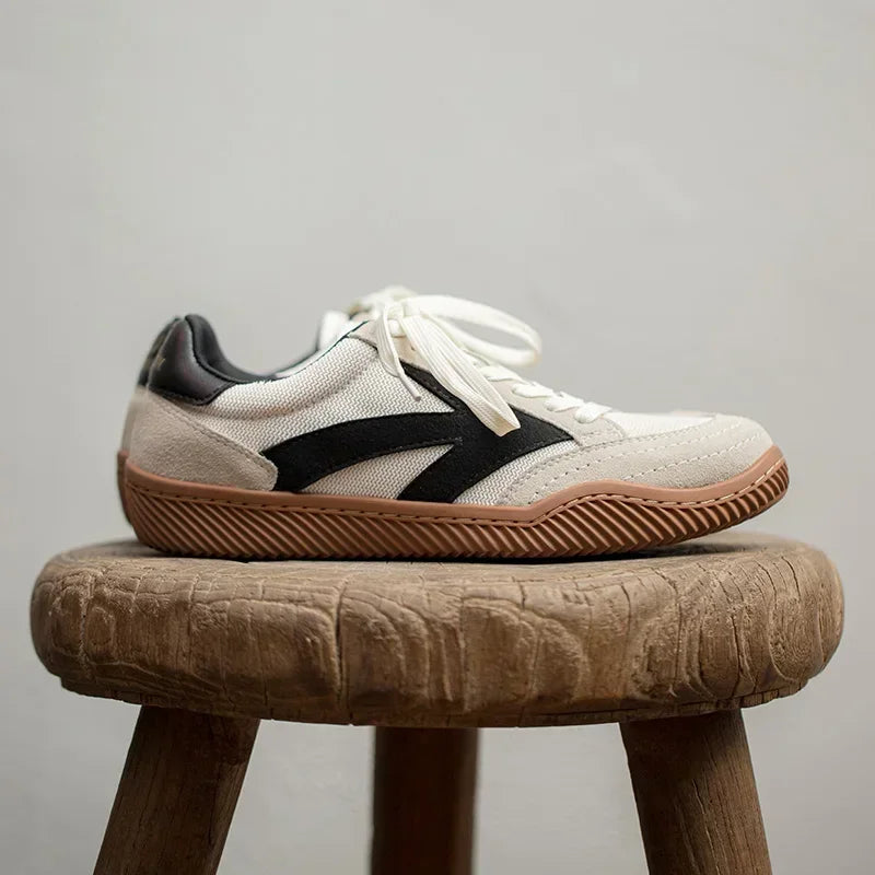 MADEN Women’s Arrowhead Trainers — Lace-Up Casual Sports Sneakers