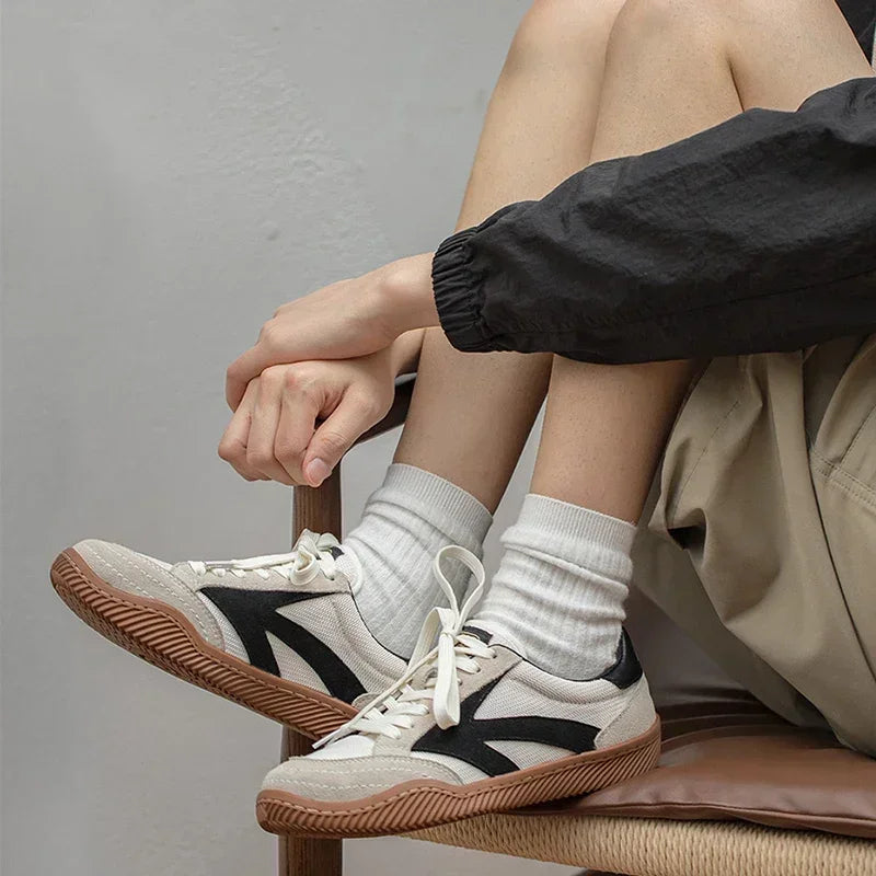 MADEN Women’s Arrowhead Trainers — Lace-Up Casual Sports Sneakers